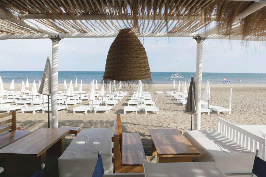 Charmant 2 Pieces, Vue Sur Mer - Proche Plage 세테 외부 사진
